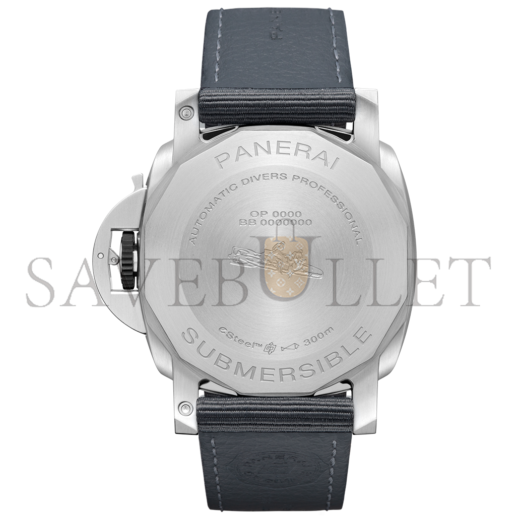 Pa*e*ai submersible quarantaquattro grigio roccia pam01288